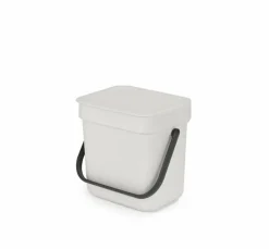 brabantia Entsorgen & Recyclen|Entsorgen & Recyclen-Abfallbehälter Sort&Go 3l Light Grey Hellgrau