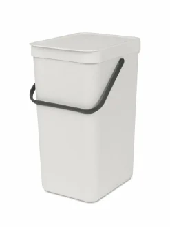 brabantia Entsorgen & Recyclen|Entsorgen & Recyclen-Abfallbehälter Sort&Go 16l Light Grey Hellgrau