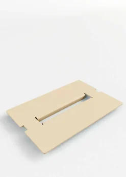 Metallbude Regale-Ablage Rivo Cashew