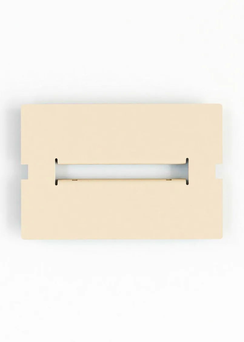Metallbude Regale-Ablage Rivo Cashew
