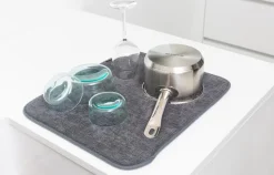 brabantia Wischen & Reinigen|Wischen & Reinigen-Abtropfmatte Mikrofaser Grau