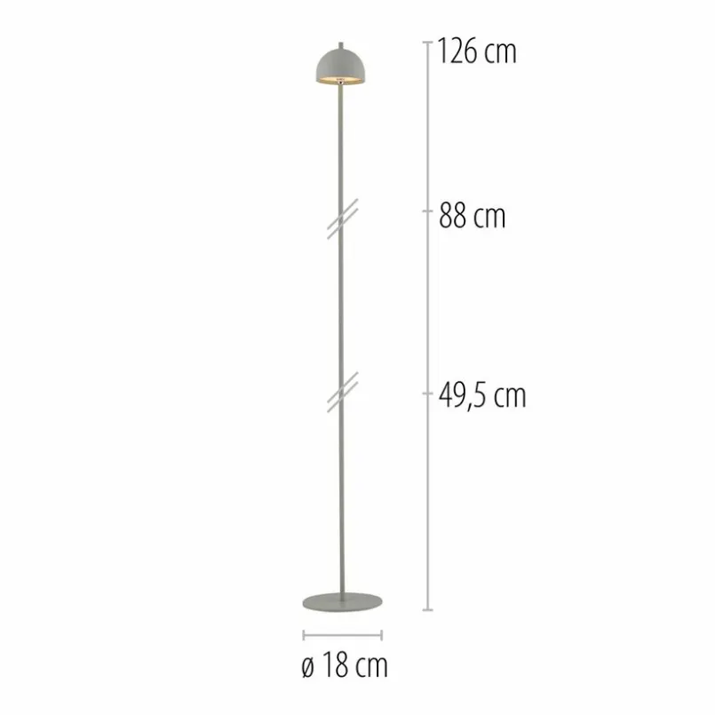 Akku-Stehlampe Bellis<SCHÖNER WOHNEN-Kollektion Discount