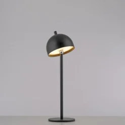 Außenstehleuchten|Außenstehleuchten|SCHÖNER WOHNEN-Kollektion Akku-Stehlampe Bellis Schwarz