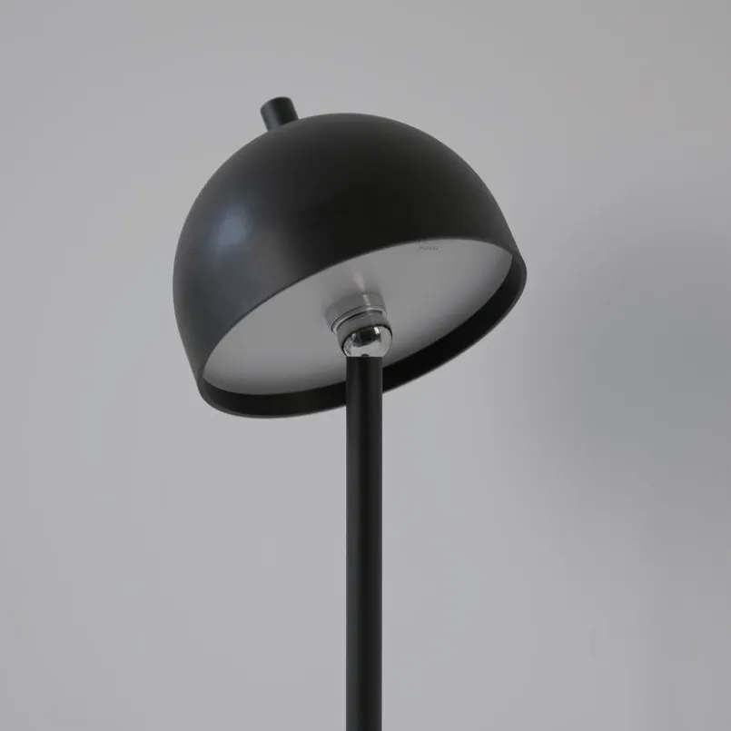 Außenstehleuchten|Außenstehleuchten|SCHÖNER WOHNEN-Kollektion Akku-Stehlampe Bellis Schwarz