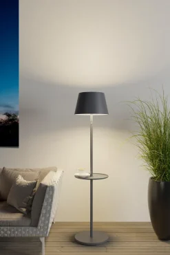 Stehlampen|Sompex Akku-Stehlampe Garcon Schwarz