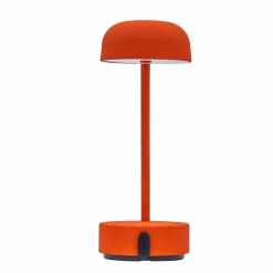 kooduu Akkuleuchten|Tischlampen-Akku-Tischleuchte Fokus Orange