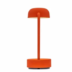 kooduu Akkuleuchten|Tischlampen-Akku-Tischleuchte Fokus Orange