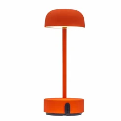 kooduu Akkuleuchten|Tischlampen-Akku-Tischleuchte Fokus Orange