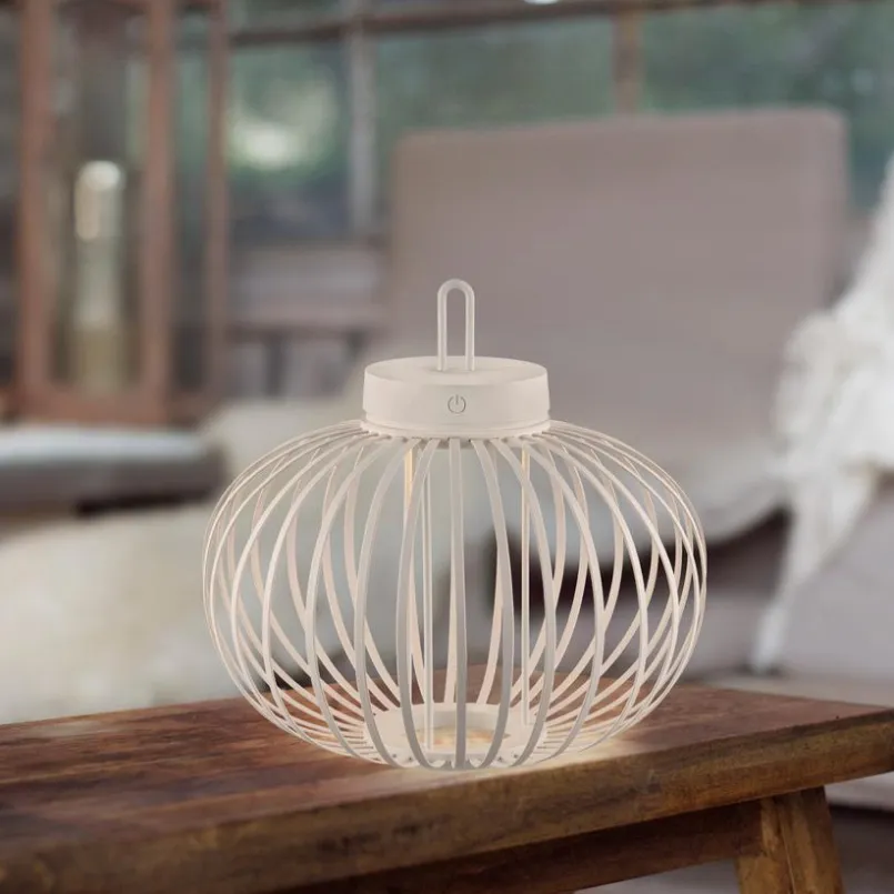 Akku-Tischleuchte Gabbia<JUST LIGHT. Discount