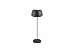 Tischlampen|DesignLive Akku-Tischleuchte Derry Schwarz