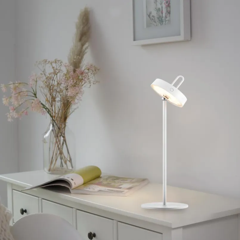 Akku-Tischleuchte Giunto<JUST LIGHT. Best