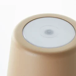 Brilliant Außentischleuchten|Außentischleuchten-Akku-Tischleuchte Kaami Cappuccino