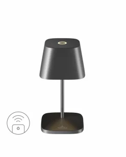 Außentischleuchten|Außentischleuchten|Villeroy & Boch Akku-Tischleuchte Neapel RC Graphit