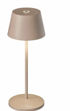 Außentischleuchten|Außentischleuchten|Villeroy & Boch Akku-Tischleuchte Seoul Micro RC Sandbraun