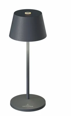 Villeroy & Boch Außentischleuchten|Außentischleuchten-Akku-Tischleuchte Seoul Micro RC Anthrazit