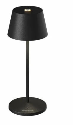 Villeroy & Boch Außentischleuchten|Außentischleuchten-Akku-Tischleuchte Seoul Micro RC Schwarz pulverbeschichtet