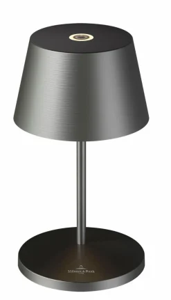 Villeroy & Boch Außentischleuchten|Außentischleuchten-Akku-Tischleuchte Seoul RC Graphit