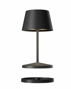 Außentischleuchten|Außentischleuchten|Villeroy & Boch Akku-Tischleuchte Seoul RC Schwarz pulverbeschichtet