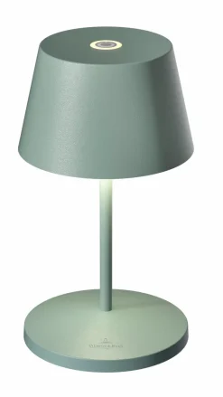 Villeroy & Boch Außentischleuchten|Außentischleuchten-Akku-Tischleuchte Seoul RC Olive