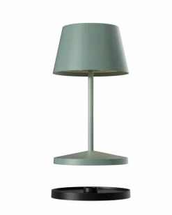 Villeroy & Boch Außentischleuchten|Außentischleuchten-Akku-Tischleuchte Seoul RC Olive