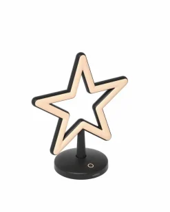 Leuchtobjekte|Akkuleuchten|Sompex Akku-Tischleuchte Star Schwarz