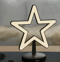 Leuchtobjekte|Akkuleuchten|Sompex Akku-Tischleuchte Star Schwarz