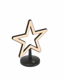 Leuchtobjekte|Akkuleuchten|Sompex Akku-Tischleuchte Star Schwarz