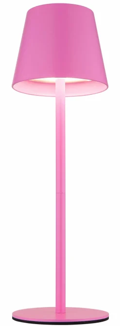Globo Außentischleuchten|Außentischleuchten-Akku-Tischleuchte Vannie I Pink
