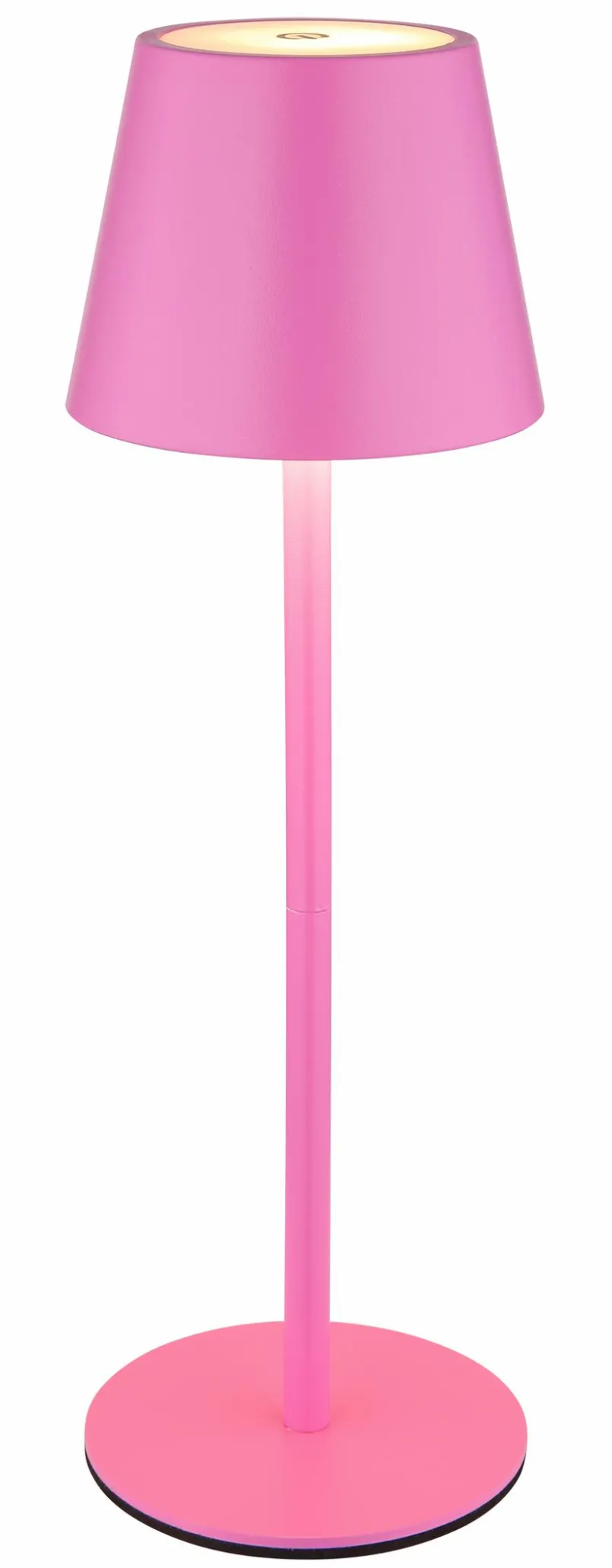 Globo Außentischleuchten|Außentischleuchten-Akku-Tischleuchte Vannie I Pink