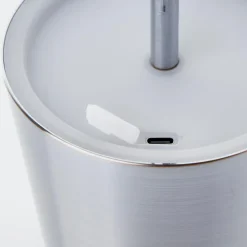 Außentischleuchten|Außentischleuchten|Brilliant Akku-Tischleuchte Xaana Nickel matt