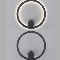 JUST LIGHT. Akkuleuchten|Wandleuchten-Akku-Wandleuchte Archie Anthrazit
