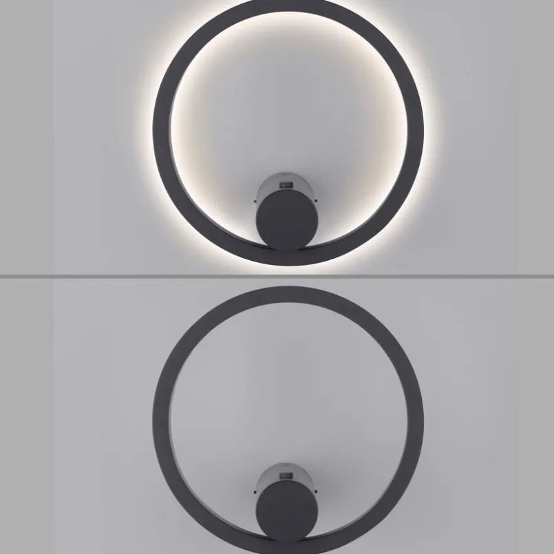 JUST LIGHT. Akkuleuchten|Wandleuchten-Akku-Wandleuchte Archie Anthrazit