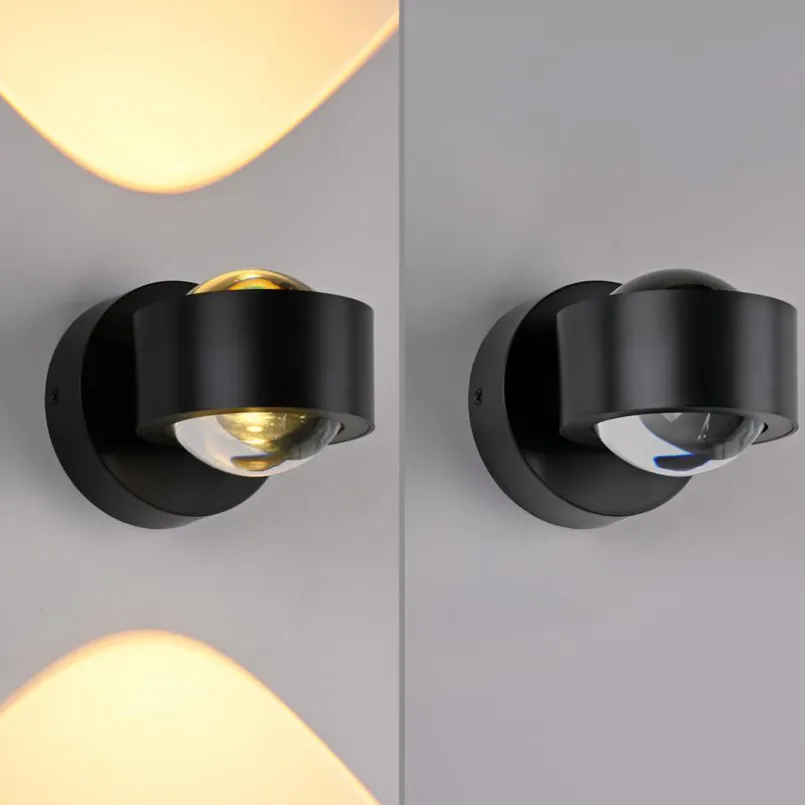JUST LIGHT. Wandleuchten-Akku-Wandleuchte Chia Anthrazit