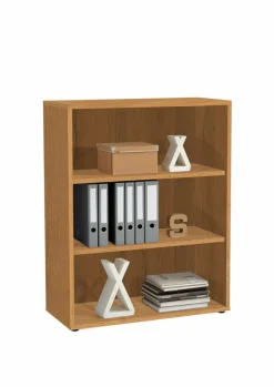 Büroschränke & Regale|Büromöbel-Serien|FMD Aktenregal Calvia, breit 3OH Alteiche