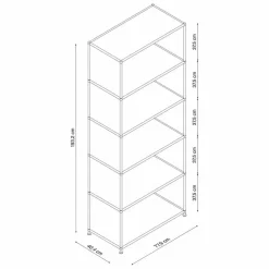 Aktenregal System 4< Outlet