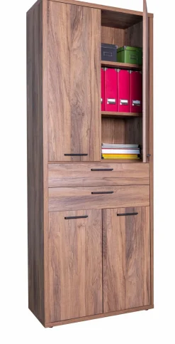 Composad Büromöbel-Serien-Aktenschrank Davinci Braun