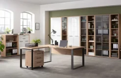 Composad Büroschränke & Regale|Büromöbel-Serien-Aktenschrank Diesegno Artisan-Eiche