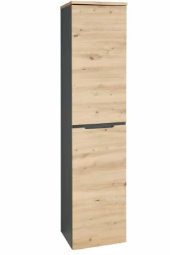 Innostyle Büroschränke & Regale-Aktenschrank Memphis Eiche Artisan / Graphit