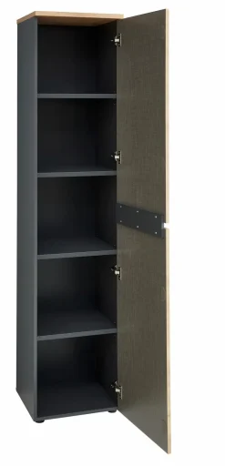 Innostyle Büroschränke & Regale-Aktenschrank Memphis Eiche Artisan / Graphit