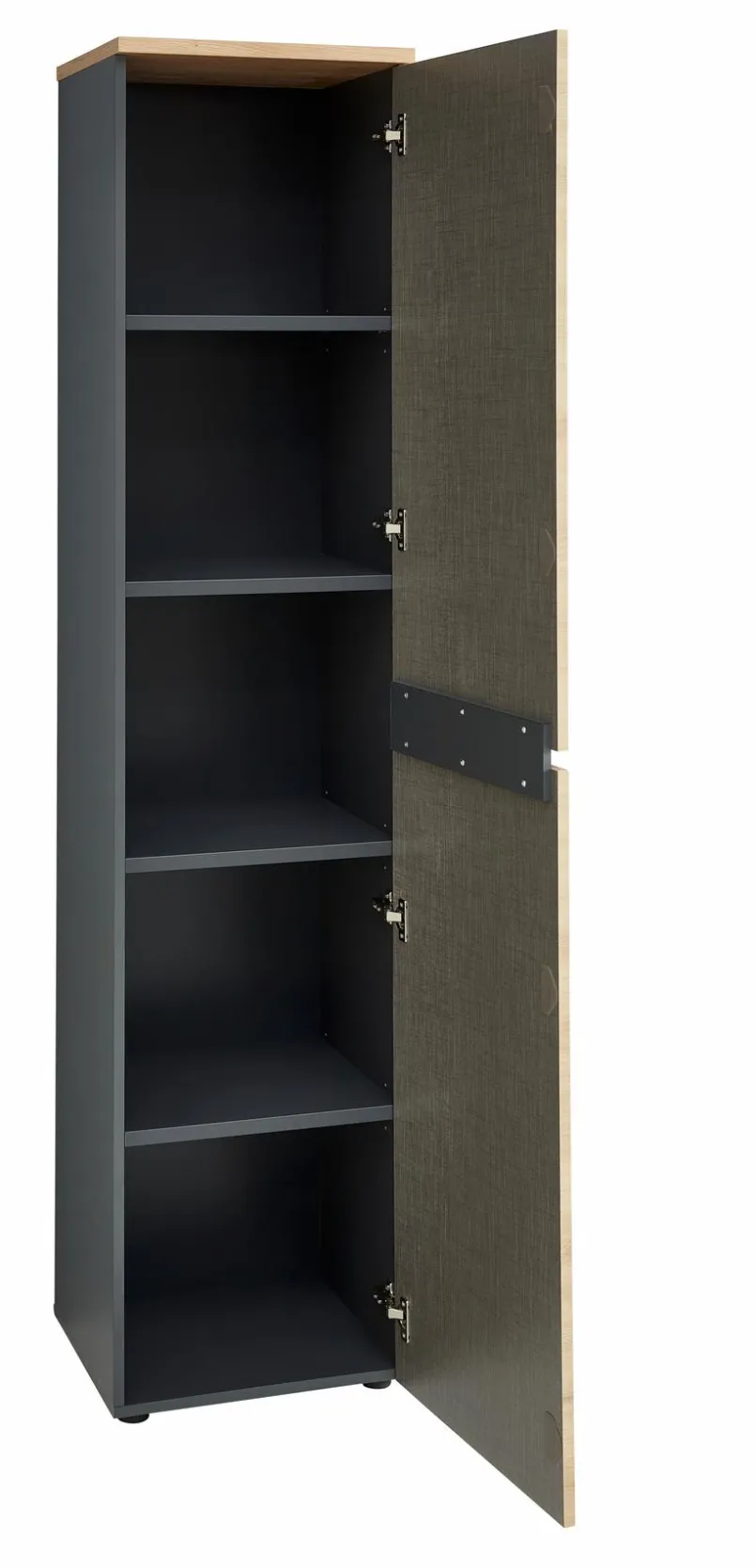 Innostyle Büroschränke & Regale-Aktenschrank Memphis Eiche Artisan / Graphit