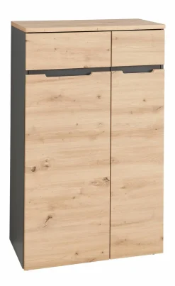 Büroschränke & Regale|Innostyle Aktenschrank Memphis Eiche Artisan / Graphit