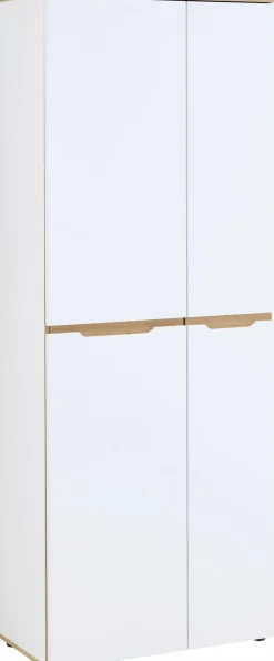 Innostyle Büroschränke & Regale-Aktenschrank Memphis Weiß / Eiche