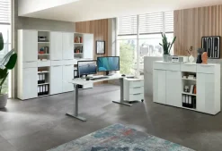 Innostyle Büroschränke & Regale-Aktenschrank Santorin Weiß
