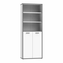 Büroschränke & Regale|Büromöbel-Serien|FORTE Aktenschrank 2-trg. Keflavik Weiß