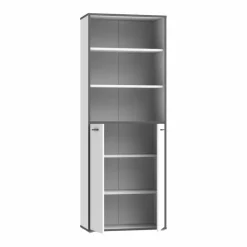 Büroschränke & Regale|Büromöbel-Serien|FORTE Aktenschrank 2-trg. Keflavik Weiß