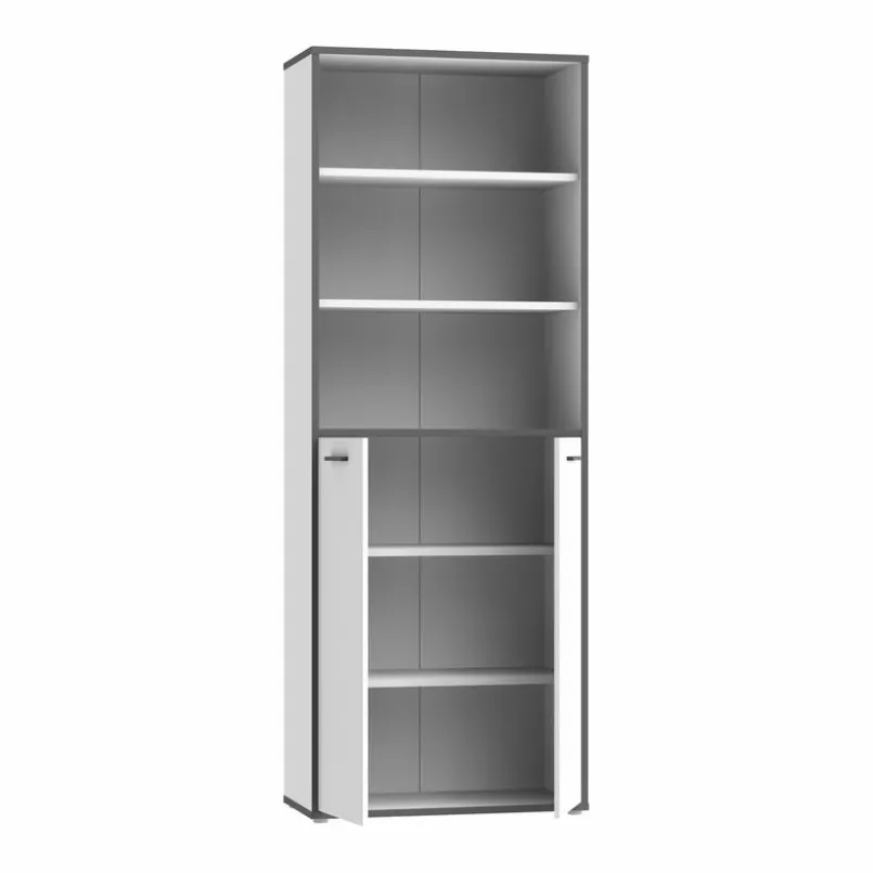 Büroschränke & Regale|Büromöbel-Serien|FORTE Aktenschrank 2-trg. Keflavik Weiß