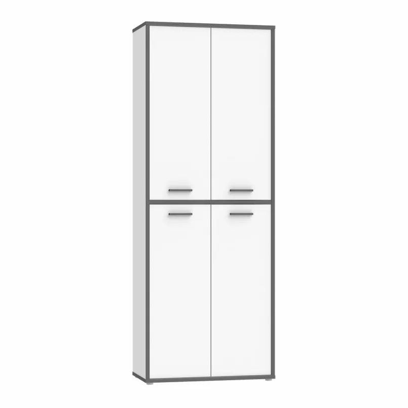 Büroschränke & Regale|Büromöbel-Serien|FORTE Aktenschrank 4-trg. Keflavik Weiß