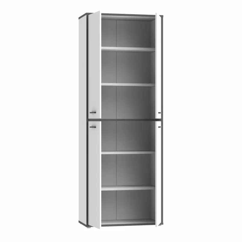 Büroschränke & Regale|Büromöbel-Serien|FORTE Aktenschrank 4-trg. Keflavik Weiß