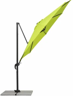 Sonnenschirme|Schneider Schirme Ampelschirm Rhodos Junior ø 300 cm Apfelgrün