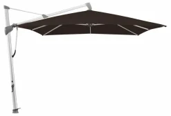 Glatz Sonnenschirme-Ampelschirm Sombrano S+ 400 x 300 cm Schwarz